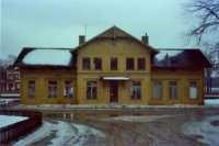 Svartå stationshus i början av 1980-talet. - klicka för att förstora