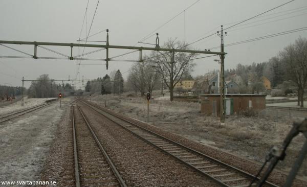 Svartå station den 19 december 2007. - klicka för att stänga rutan