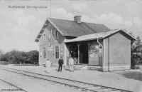 Mullhyttemo stationshus i början av 1900-talet. - klicka för att förstora