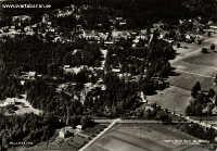 Flygfoto över Mullhyttan mellan 1951 och 1964. - klicka för att förstora
