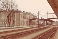 Örebro Central stationshus i maj 1969. - klicka för att förstora