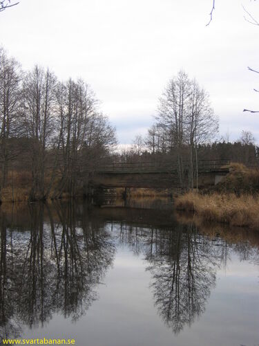 Bron över Svartån mellan Kvistbro och Gropen 2004 - klicka för att förstora