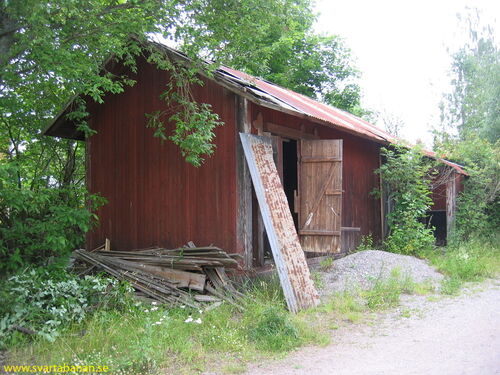 Gropens uthus den 3 juli 2005. - klicka för att förstora