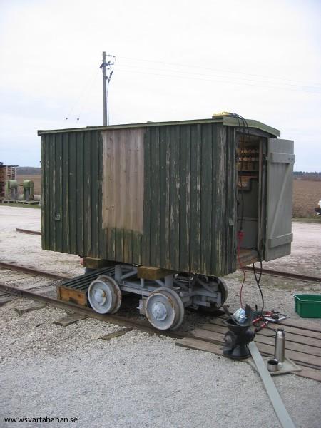 Signalkur från en vägkorsning i Mullhyttemo på avvägar den 20 januari 2007. - klicka för att stänga rutan