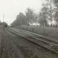 Expresståget »Värmlänningen« passerar den Latorpsbruk för sista gången på 1960-talet. - klicka för att förstora
