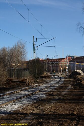 Infarten mot Örebro S den 7 mars 2008. - klicka för att förstora