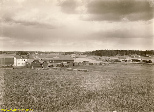 Gropens samhälle i början av 1900-talet. - klicka för att förstora