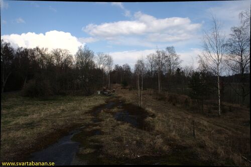 Bangården i Latorpsbruk den 14 april 2008. - klicka för att förstora Bangården i Latorpsbruk den 14 april 2008. - klicka för att förstora