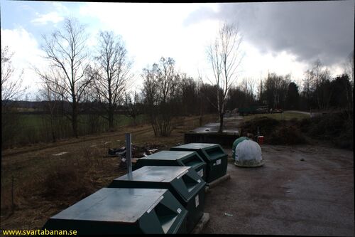 Bangården i Latorpsbruk den 14 april 2008. - klicka för att förstora Bangården i Latorpsbruk den 14 april 2008. - klicka för att förstora