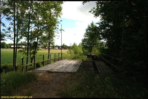 Bron över Lillån mellan Kvistbro och Bälsåsby den 14 juni 2008. - klicka för att förstora