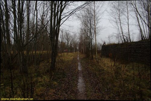 Holmstorp hållplats den 14 november 2008. - klicka för att förstora