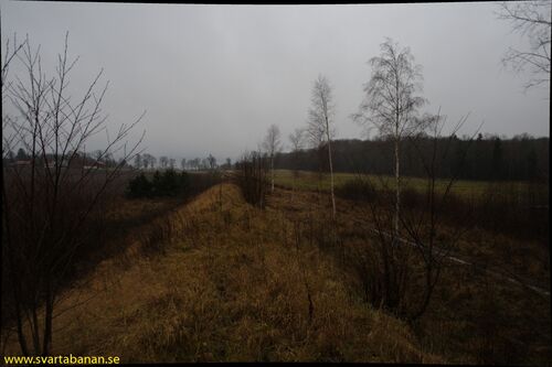 Holmstorp hållplats den 14 november 2008. - klicka för att förstora