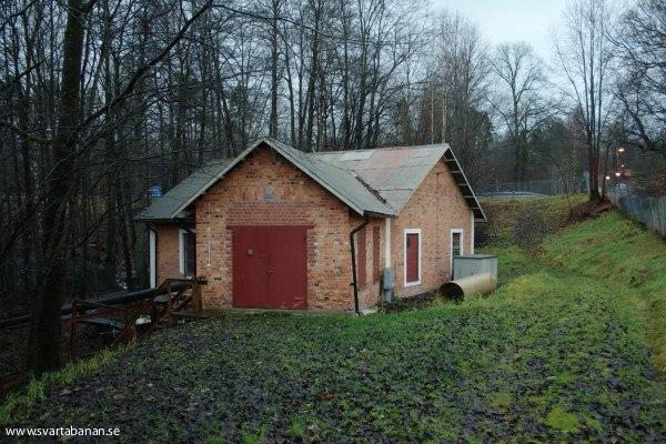 Lokstallet i Garphyttan den 14 november 2008. - klicka för att stänga rutan