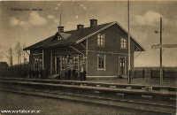 Hidingebro stationshus 1919. mfÖrSJs samling