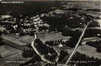 Flygfoto över Mullhyttan före 1947. - klicka för att förstora