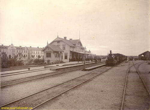 Örebro Södra omkring år 1900. - klicka för att förstora