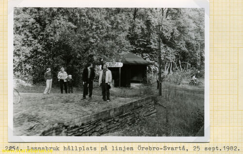 Lannabruk den 25 september 1982. - klicka för att förstora Lannabruk den 25 september 1982. - klicka för att förstora