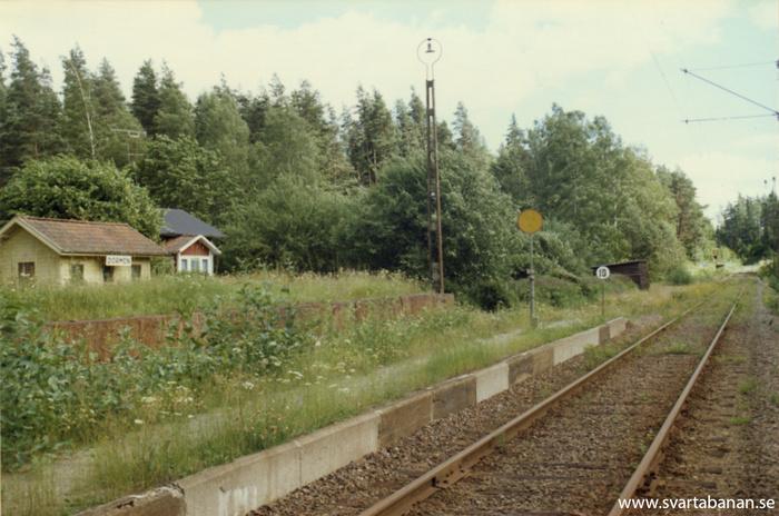 Dormens hållplats den 22 juli 1985. - klicka för att stänga rutan