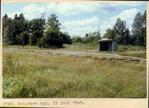 Kvistbro den 22 juli 1985. - klicka för att förstora