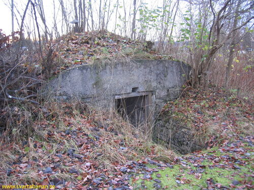 Jordkällaren vid Vintrosa station den 14 november 2004. - klicka för att förstora